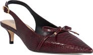 Dune London Cassie Pointed Toe Slingback Pump