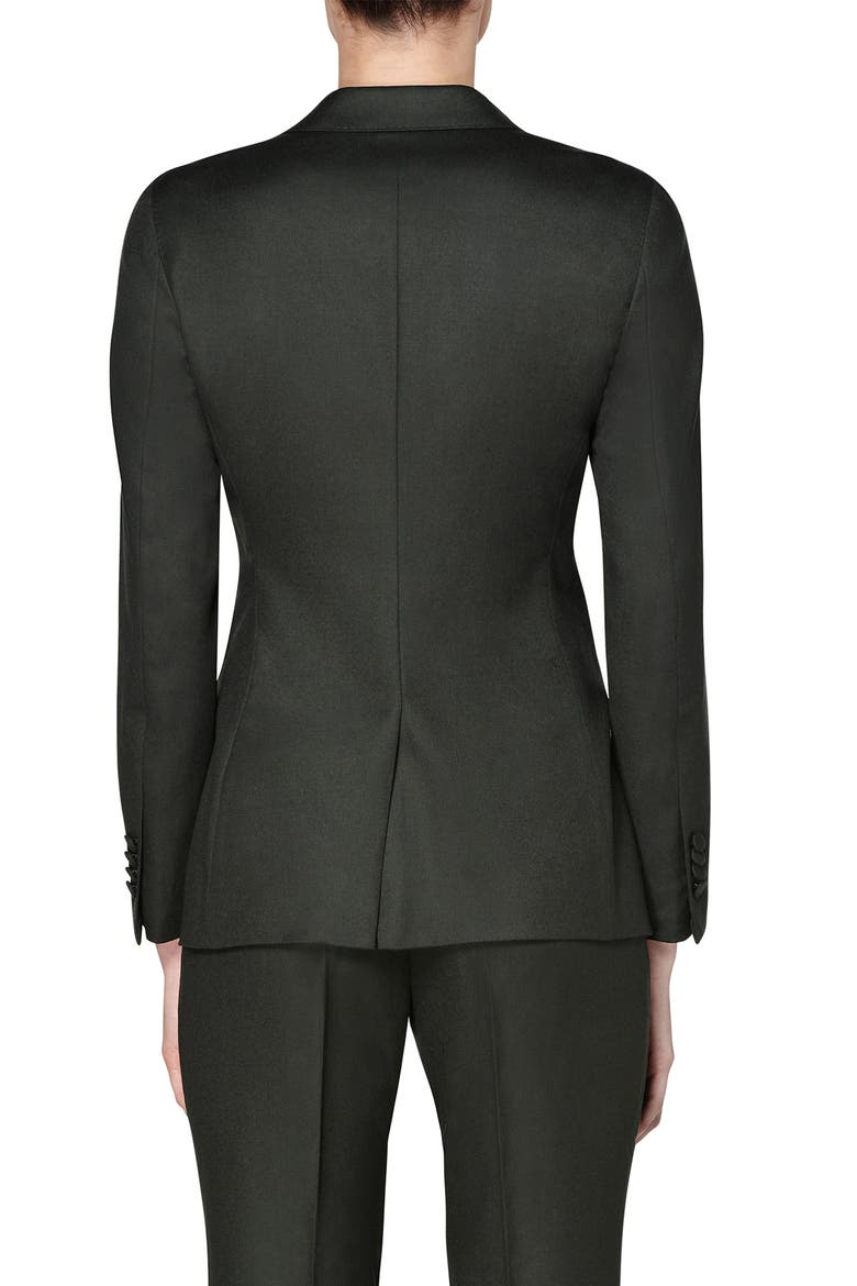 Cameron Single Breasted Wool Jacket, Alternate, color, GREEN