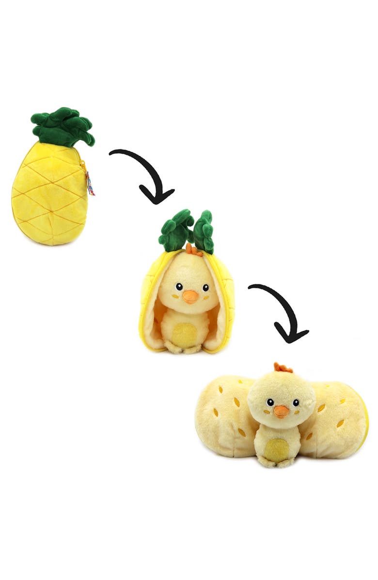 Flipetz Nugget the Chick Pineapple, Main, color, Yellow