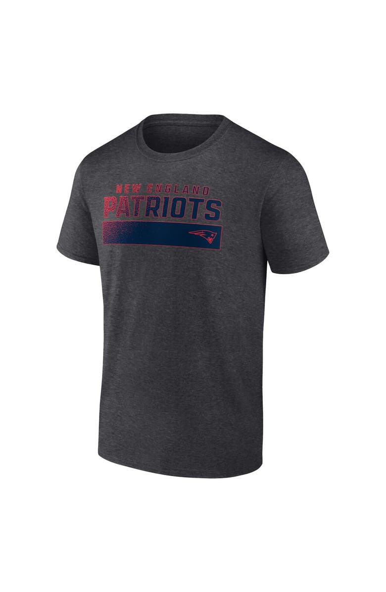 FANATICS Men's Fanatics Branded  Charcoal New England Patriots T-Shirt, Alternate, color, Charcoal