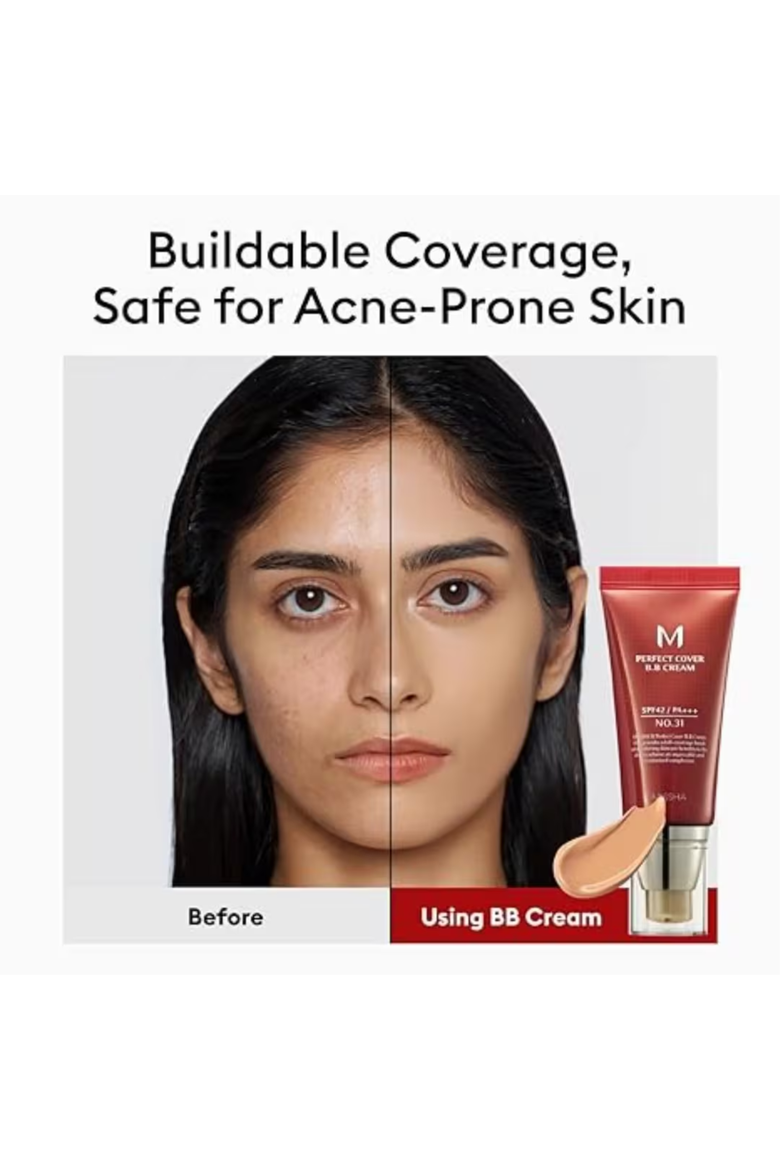 M Perfect Cover BB Cream SPF 42 PA+++, Alternate, color, No.25 (WARM BEIGE)