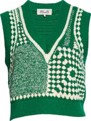 Baum und Pferdgarten Cicilla Mix Stitch Crochet Organic Cotton Vest