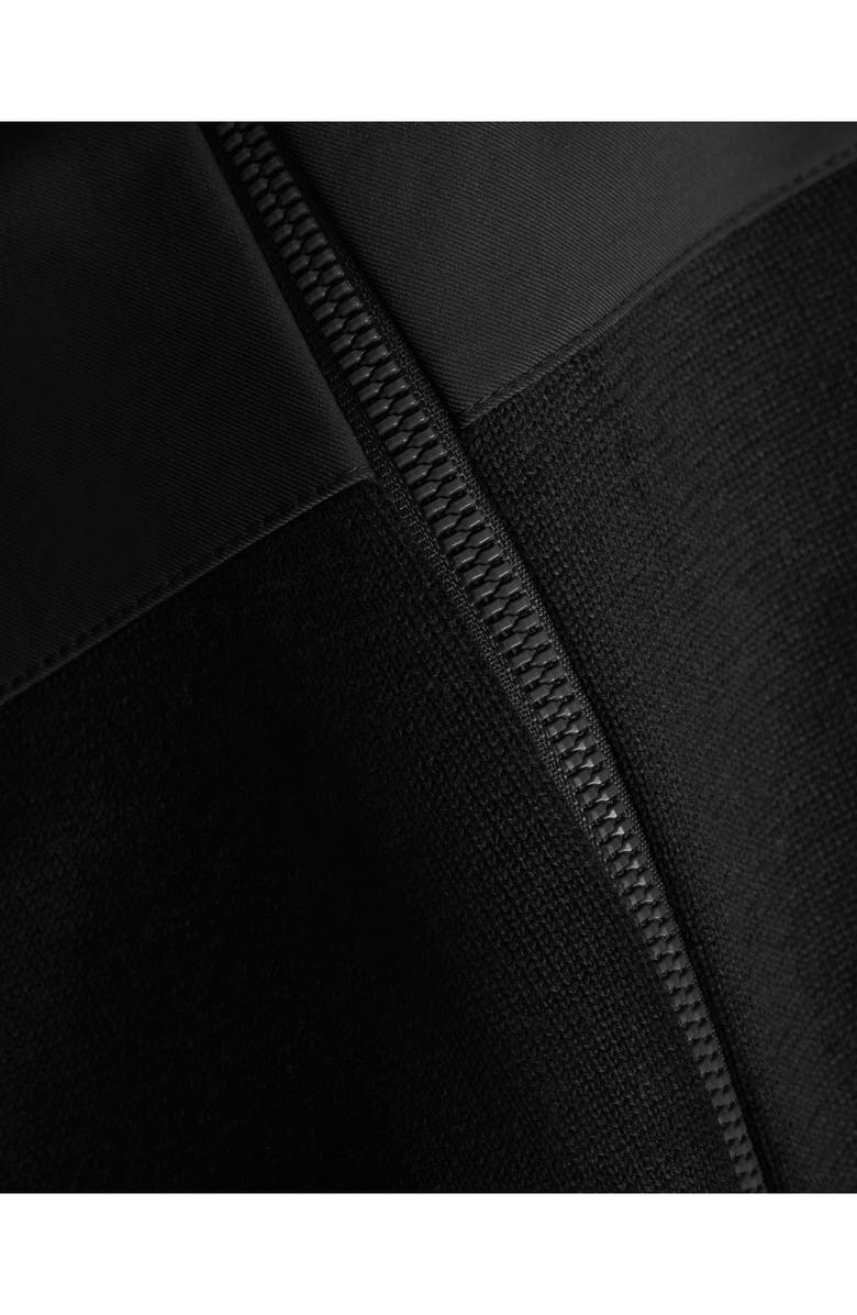 Rhone Commuter Zip Sweater Vest, Alternate, color, Black