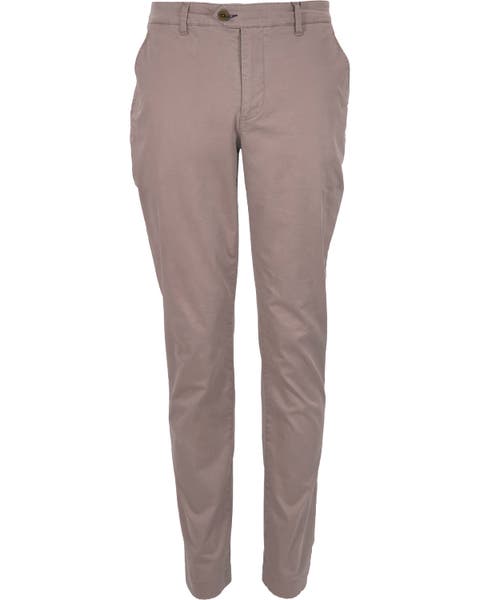 Jack Flat Front Stretch Sateen Pant