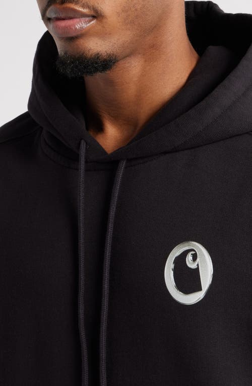 Carhartt Work In Progress Charm Link Hoodie In Black