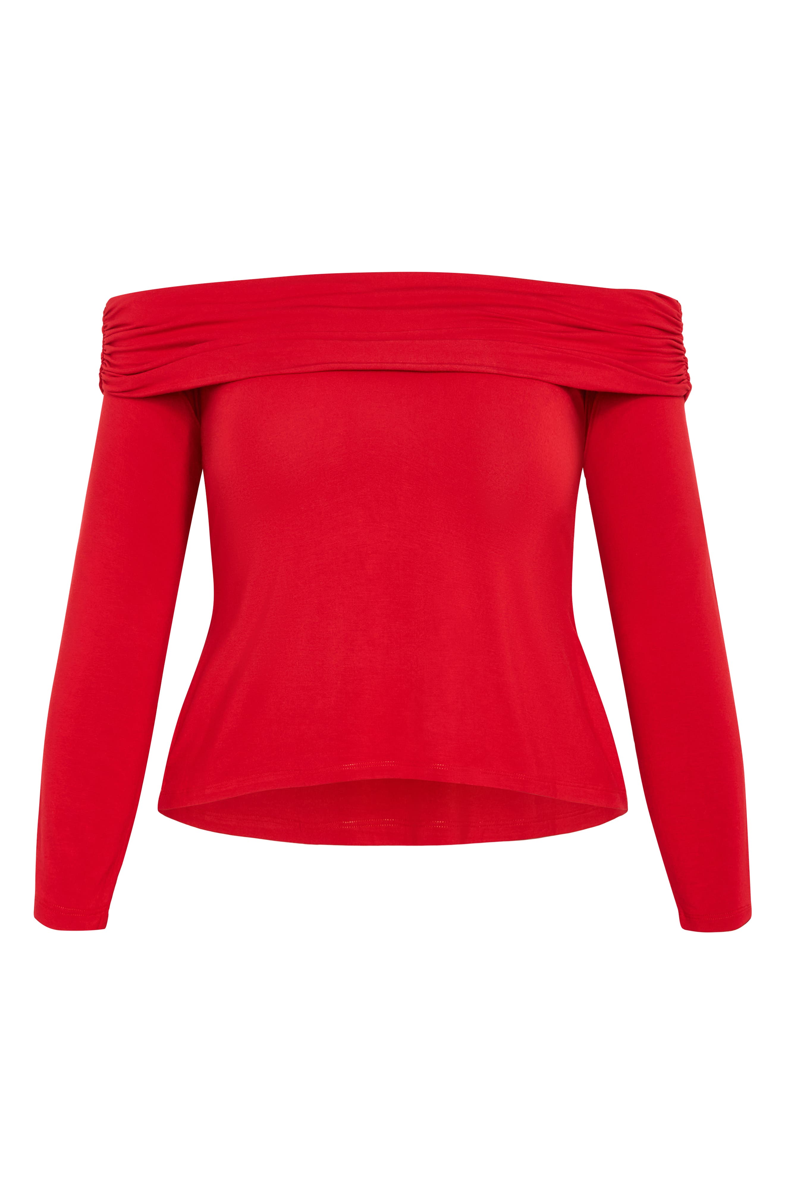 city chic off shoulder top