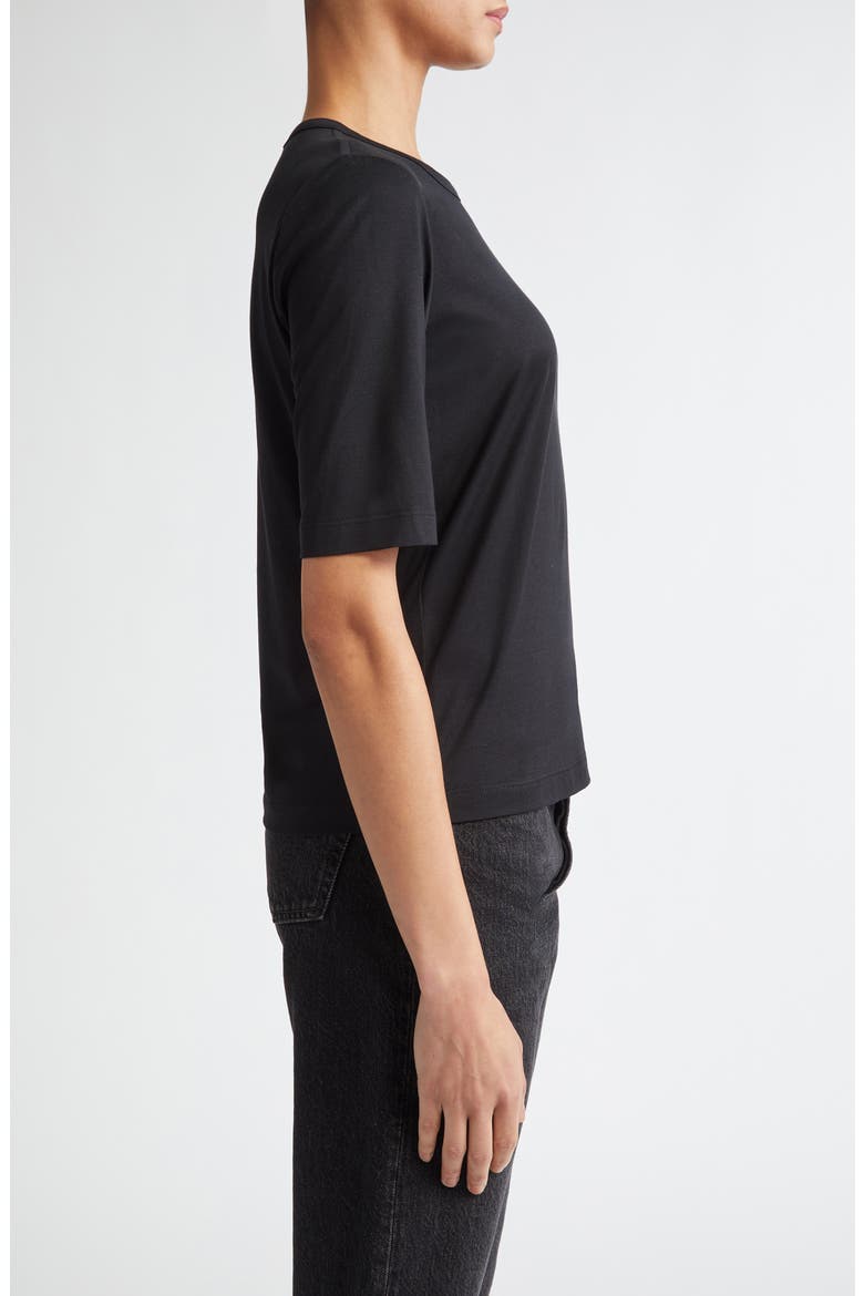 Parker Modal & Cashmere T-Shirt, Alternate, color, BLACK
