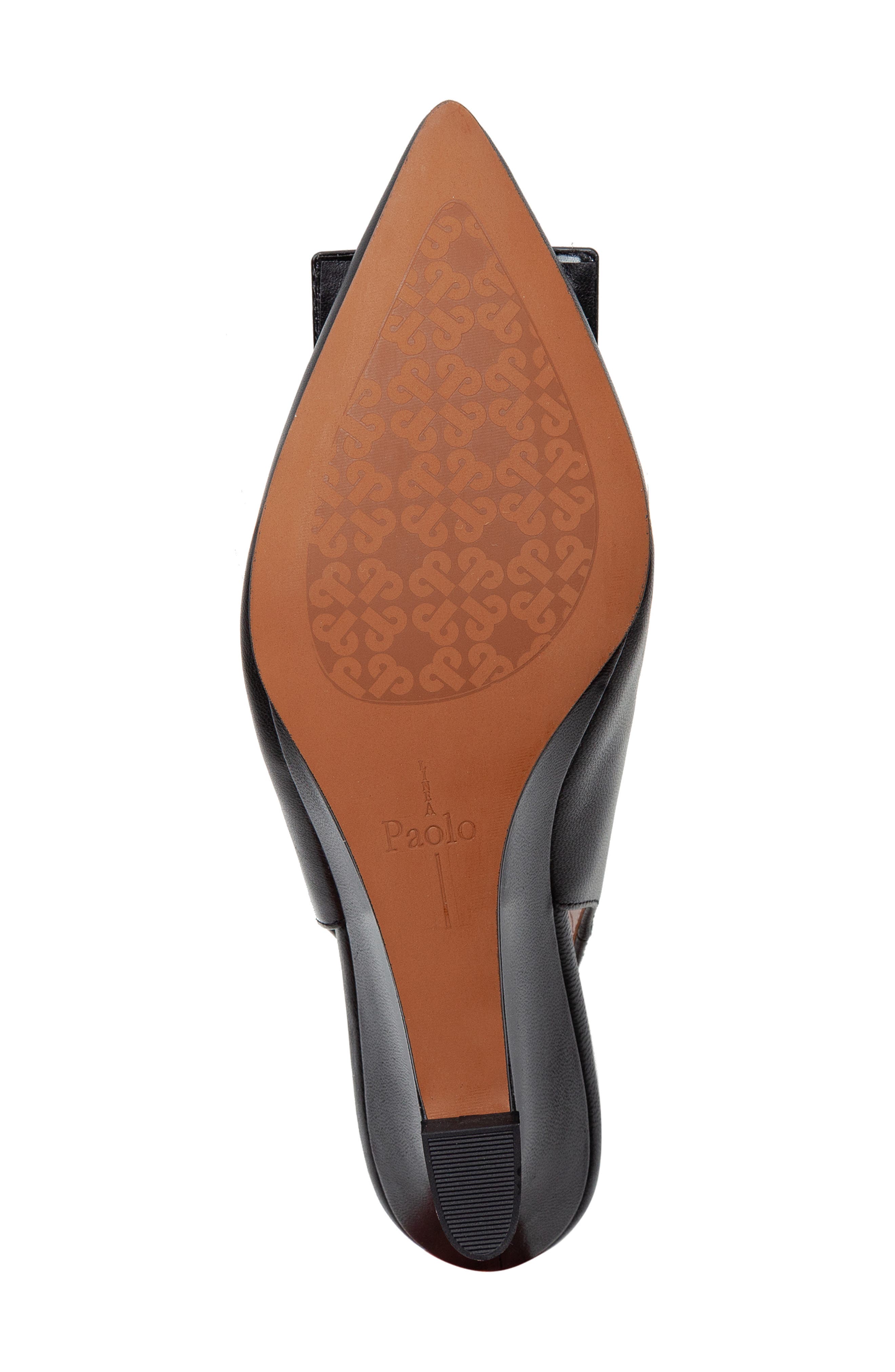 Linea Paolo Vista Slingback Pointed Toe Wedge Pump, Alternate, color, 