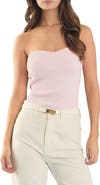 Endless Rose Strapless Rib Top