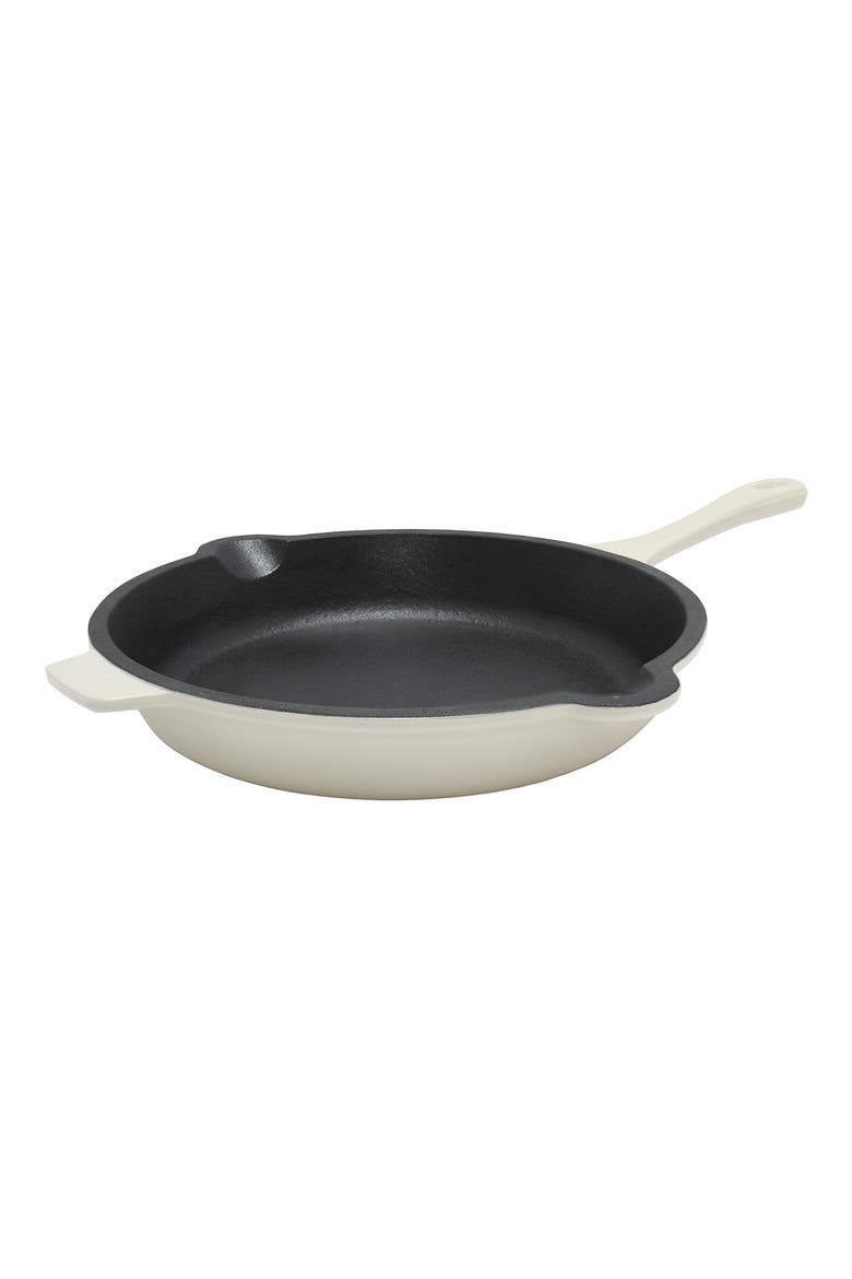 International Neo 10" Cast Iron Fry Pan, Main, color, CREAM