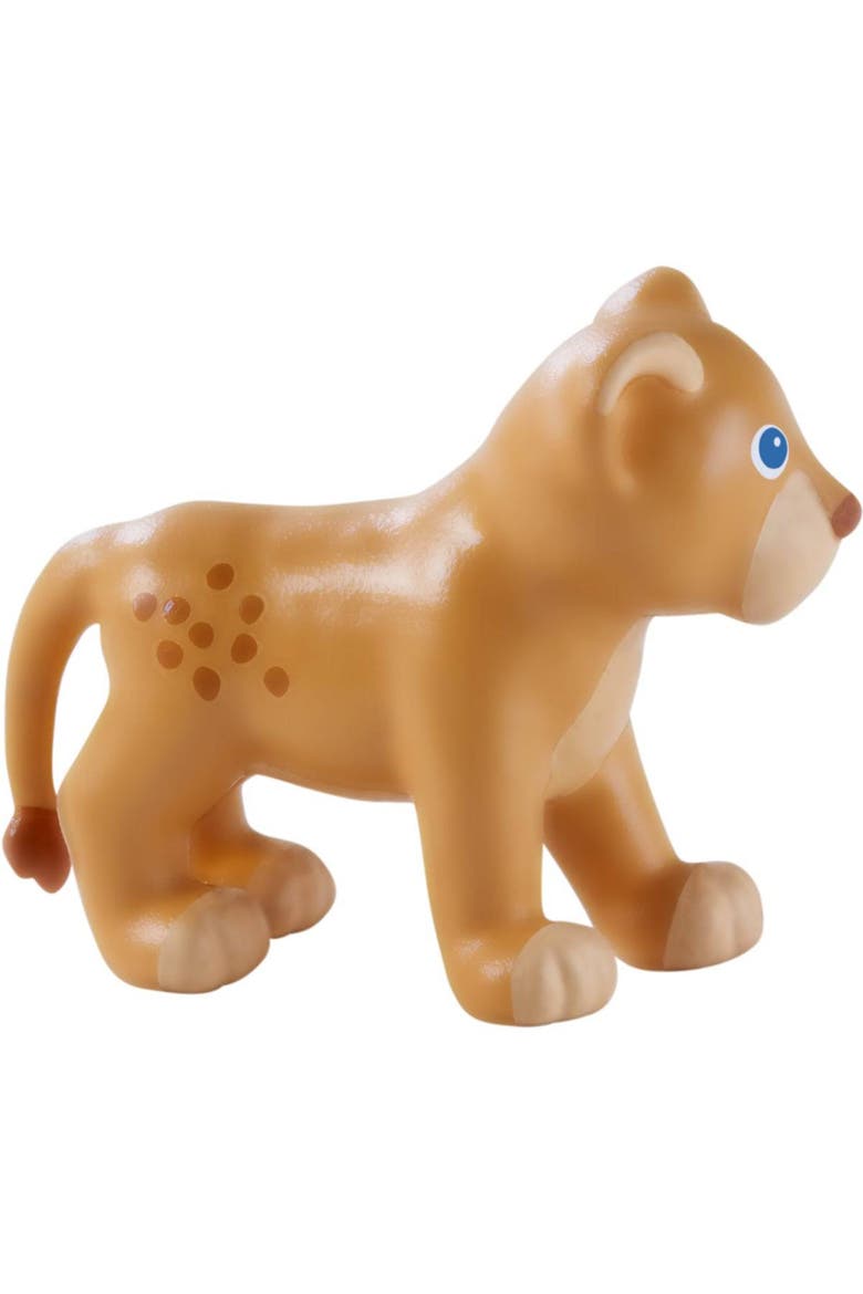 Little Friends Lion Cub - Chunky Plastic Zoo Animal Toy Figure, Alternate, color, Multi