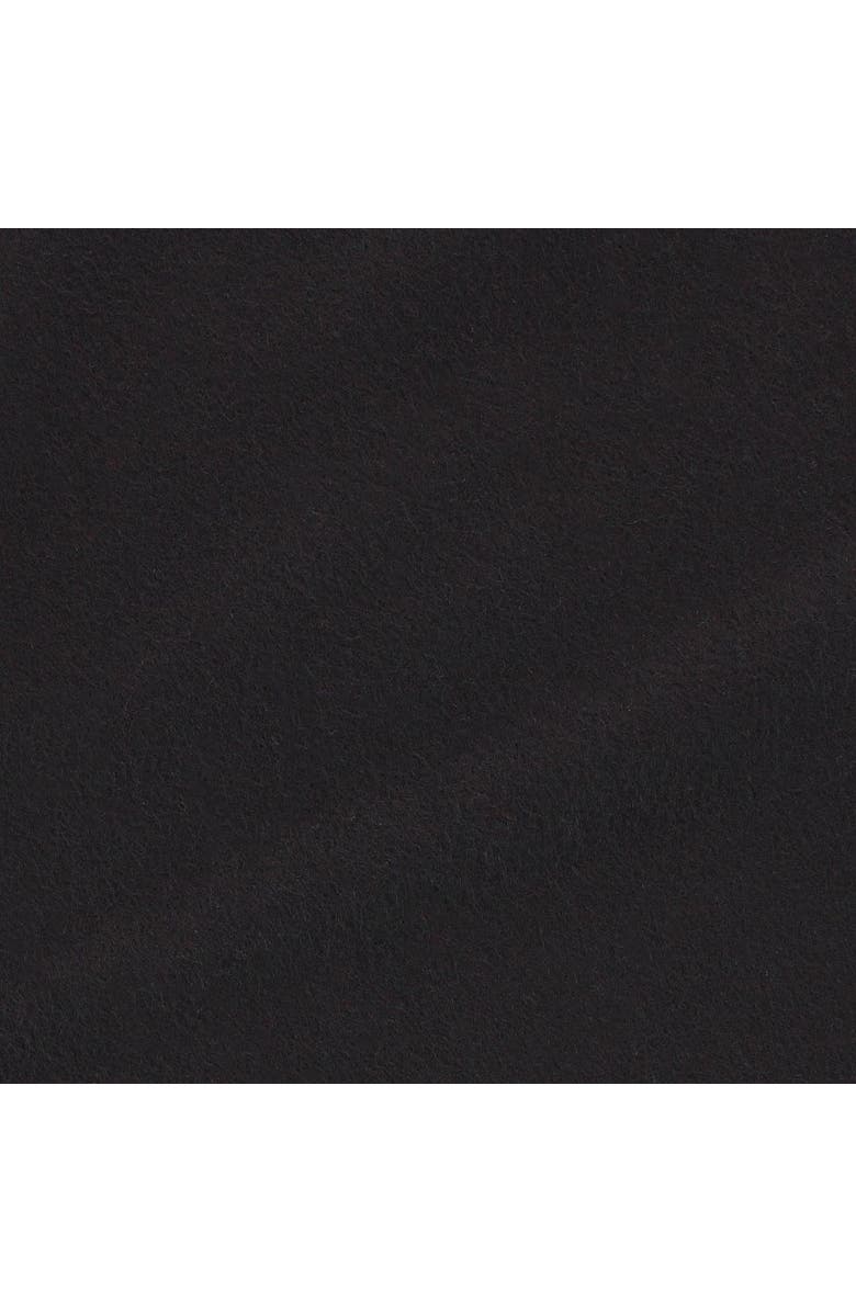 Trafalgar The Windsor Merino Wool Solid Color Knit Neck Scarf, Alternate, color, Black