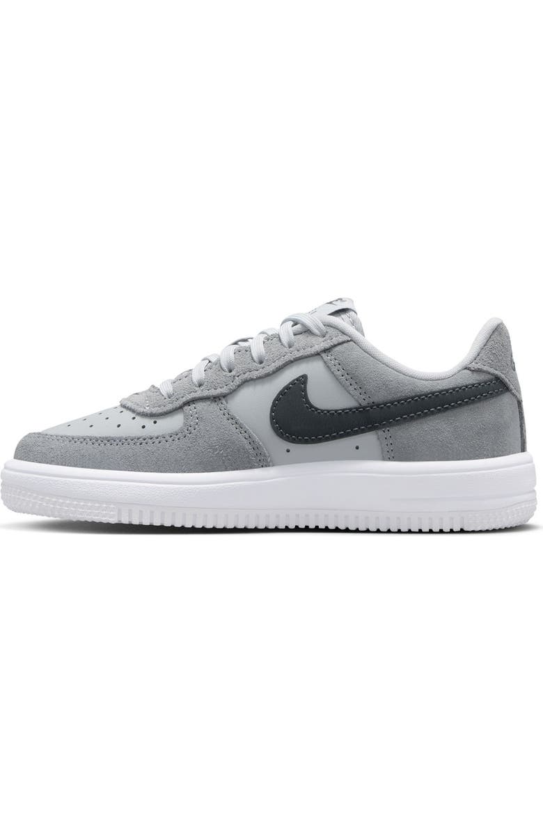 Nike Kids' Force 1 Low Essential Basketball Sneaker, Alternate, color, Light Grey/ Dark Grey/ Grey