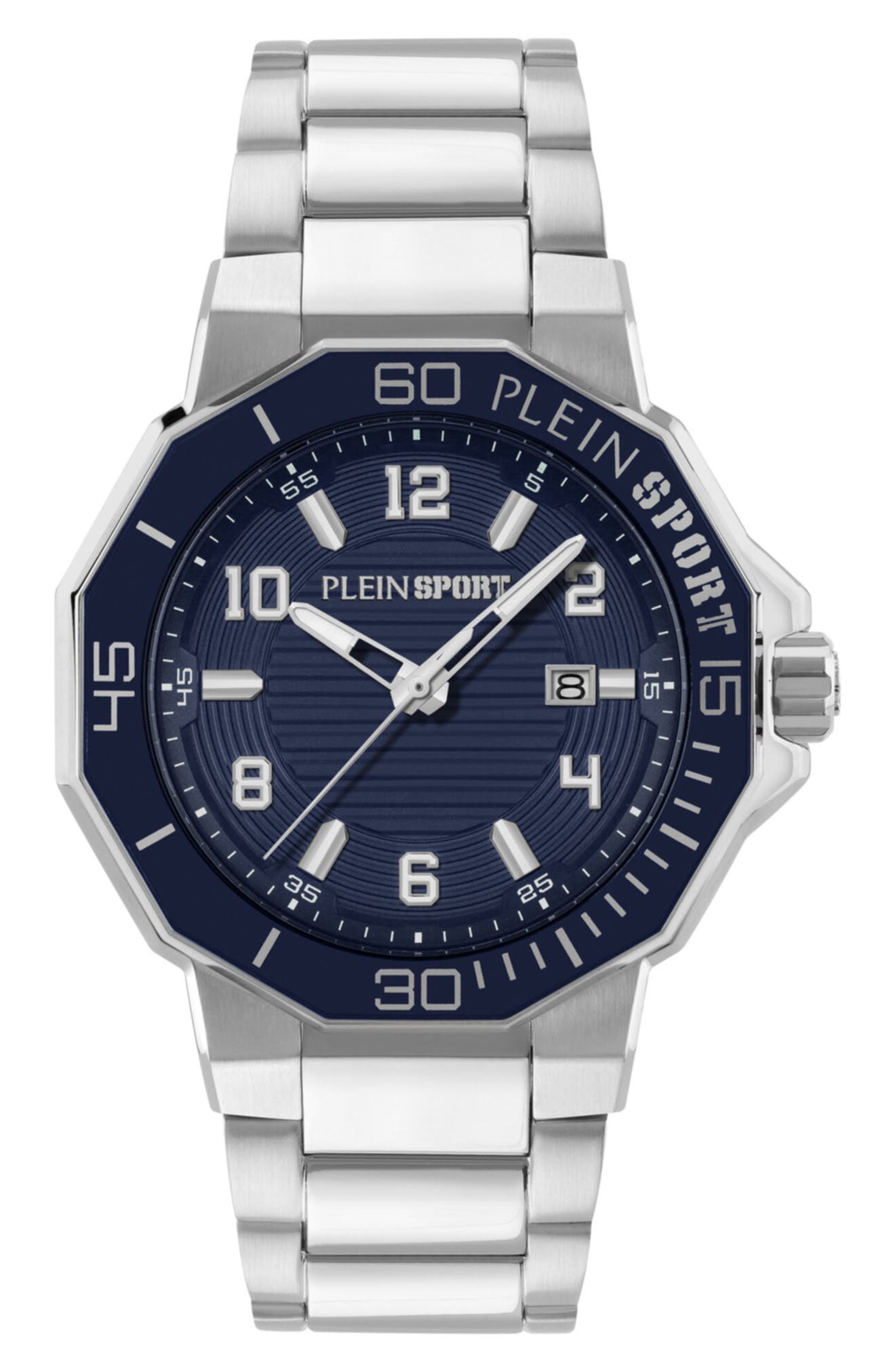 PLEIN SPORT Titan Bracelet Watch, 44mm