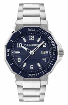 PLEIN SPORT Titan Bracelet Watch, 44mm