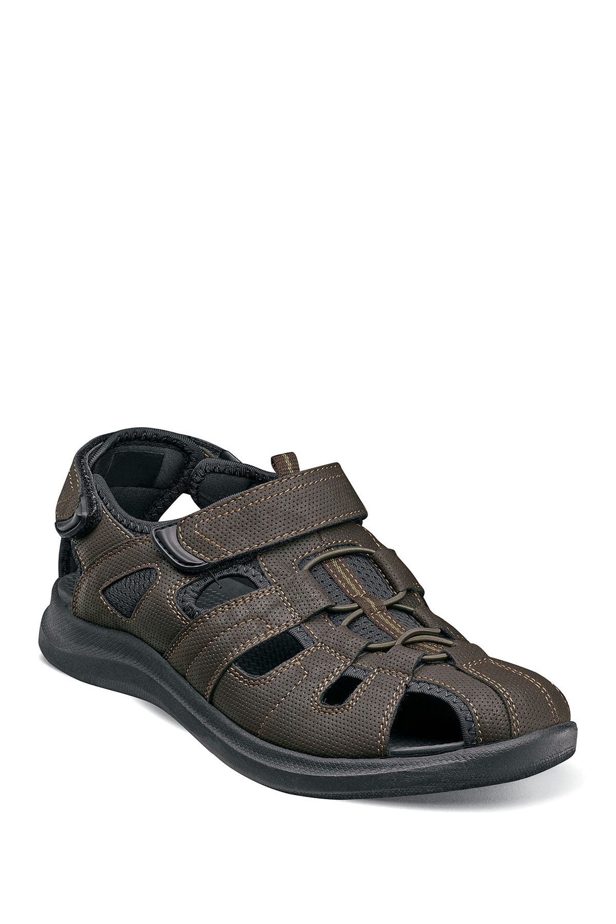 NUNN BUSH Rio Vista Closed Toe Fisherman Sandal - Wide Width Available, Main, color, 