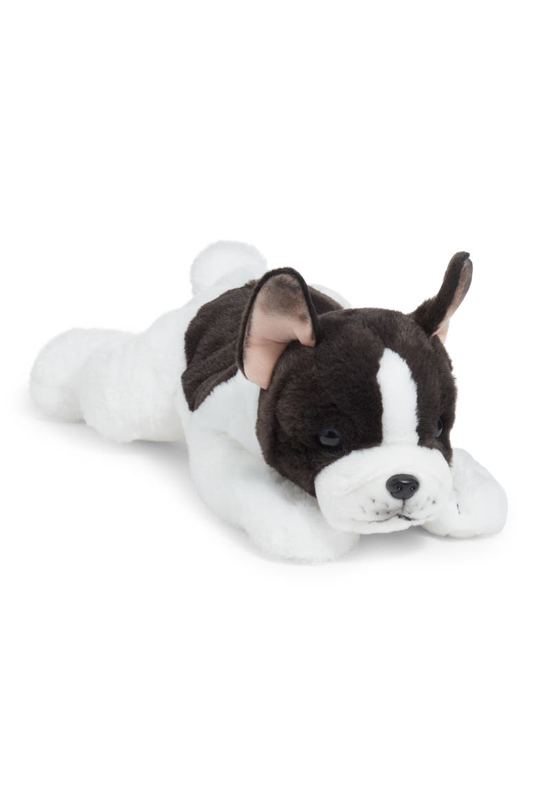 Sweet Frenchton Plush Stuffed Animal, Main, color, WHITE MULTI