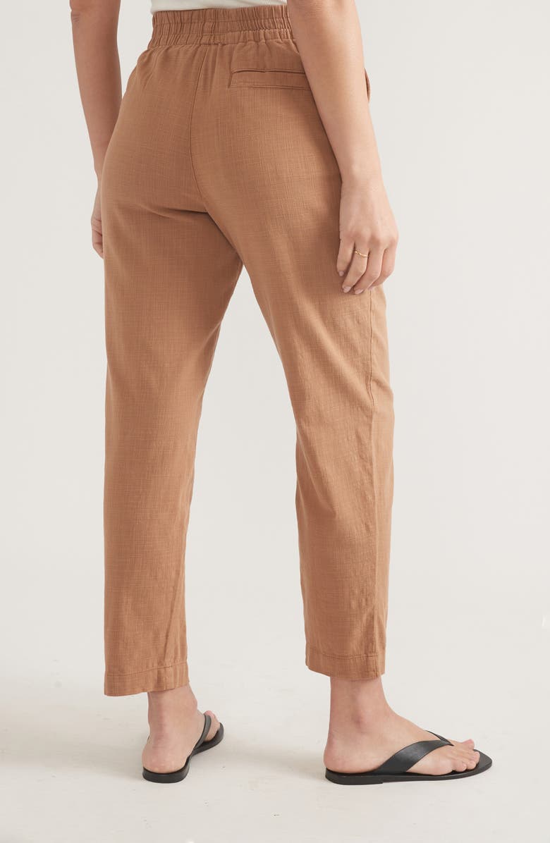 Marine Layer Elle Relaxed Crop Pants, Alternate, color, 