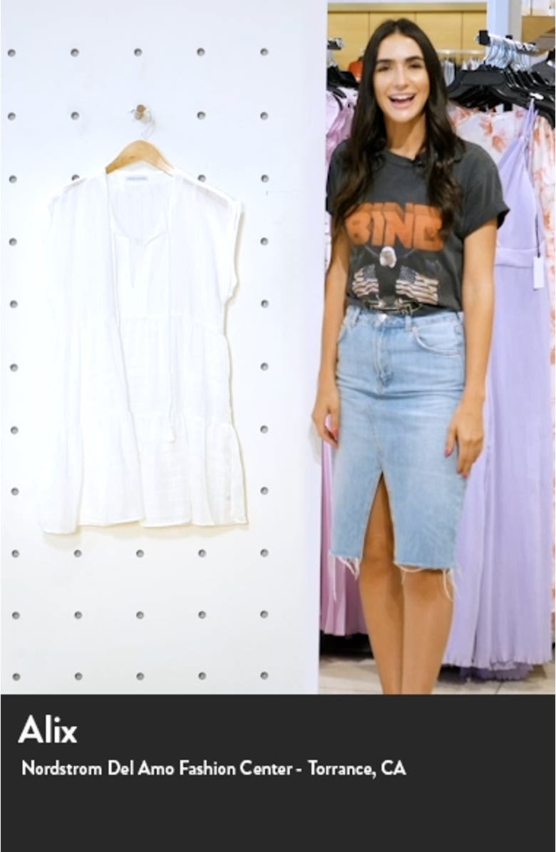 Michelle Tiered Cover-Up, sales video thumbnail