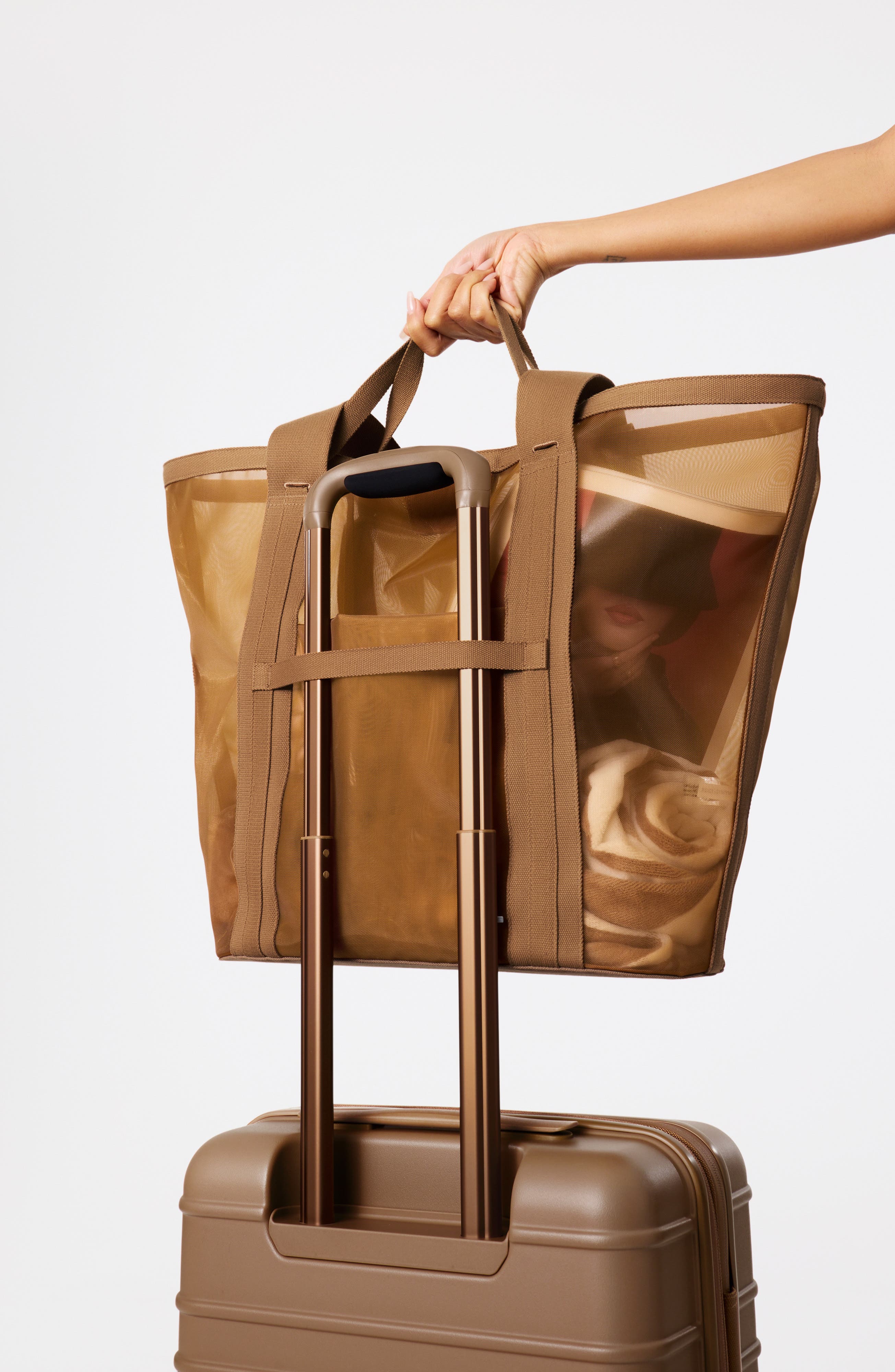 Béis Mesh Beach Tote, Alternate, color, 