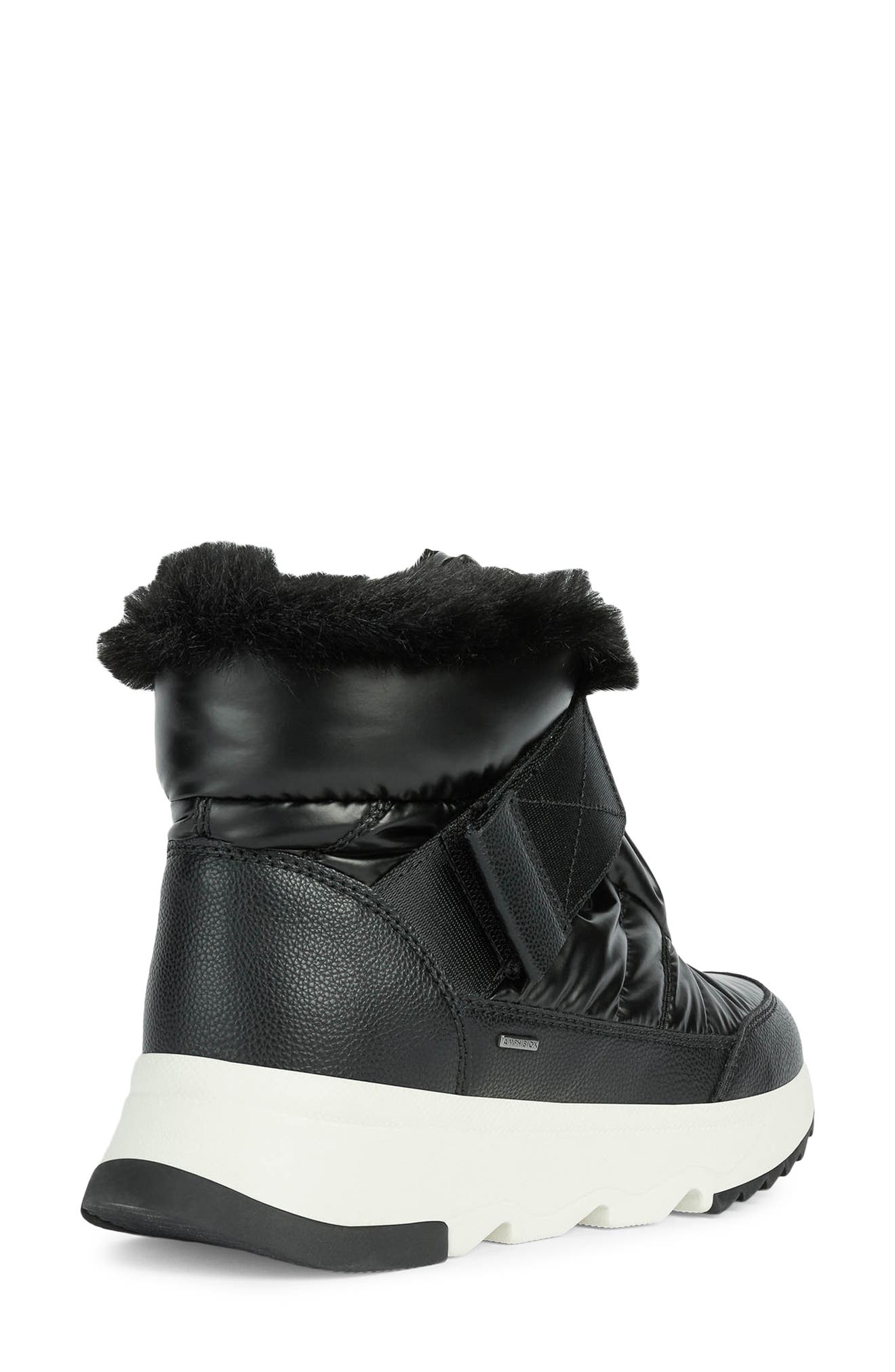 Geox Falena Amphibiox<sup>™</sup> Faux Fur Lined Waterproof Boot, Alternate, color, 