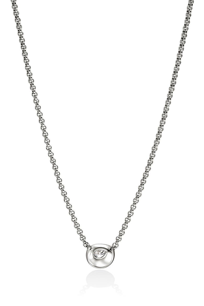 JH Lovestruck™ Necklace, Sterling Silver, Lab-Grown Diamond, .75TCW, Alternate, color, SILVER