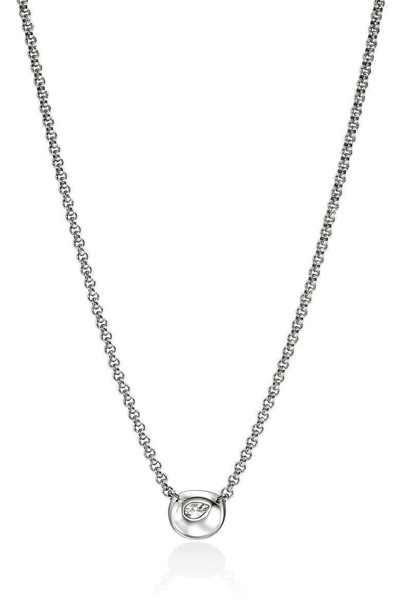 John Hardy Lovestruck<sup>™</sup> Lab Grown Diamond Necklace, Alternate, color, Silver