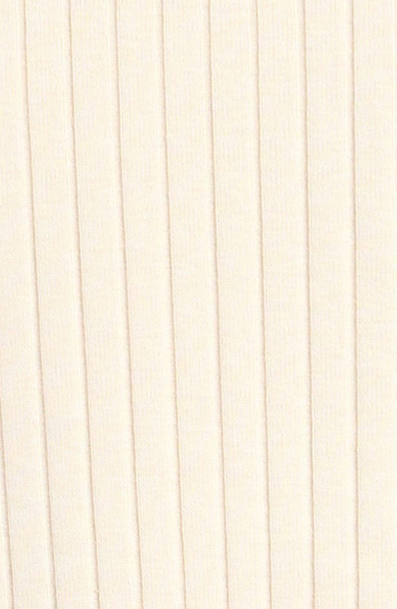 NEXT Kids' Mock Neck Rib Cotton Crop Top, Alternate, color, 