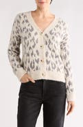 SUNDAY EDITION Leopard Print Cardigan