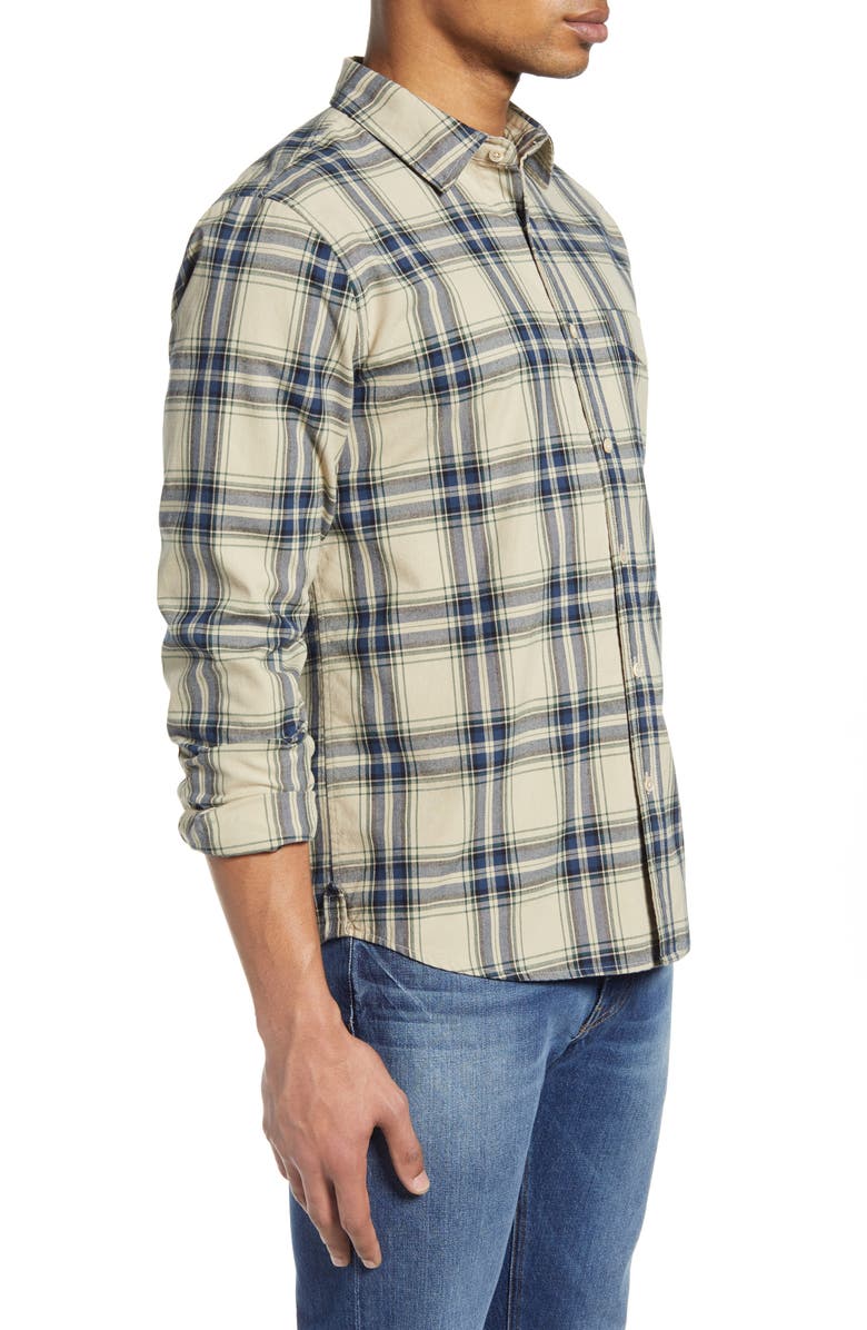 FRAME Classic Fit Plaid Button-Up Shirt, Alternate, color,