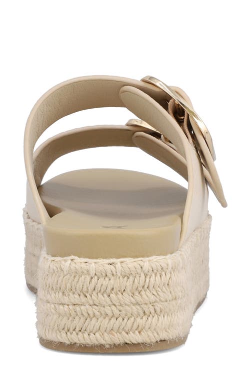 Mia Shai Platform Sandal In Neutral