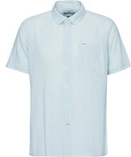 Barbour Deerpark Stripe Summer Fit Short Sleeve Button-Up Shirt