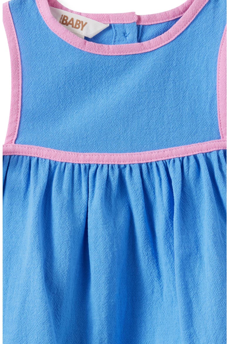 Ellie Woven Dress, Alternate, color, Blue Bonnet