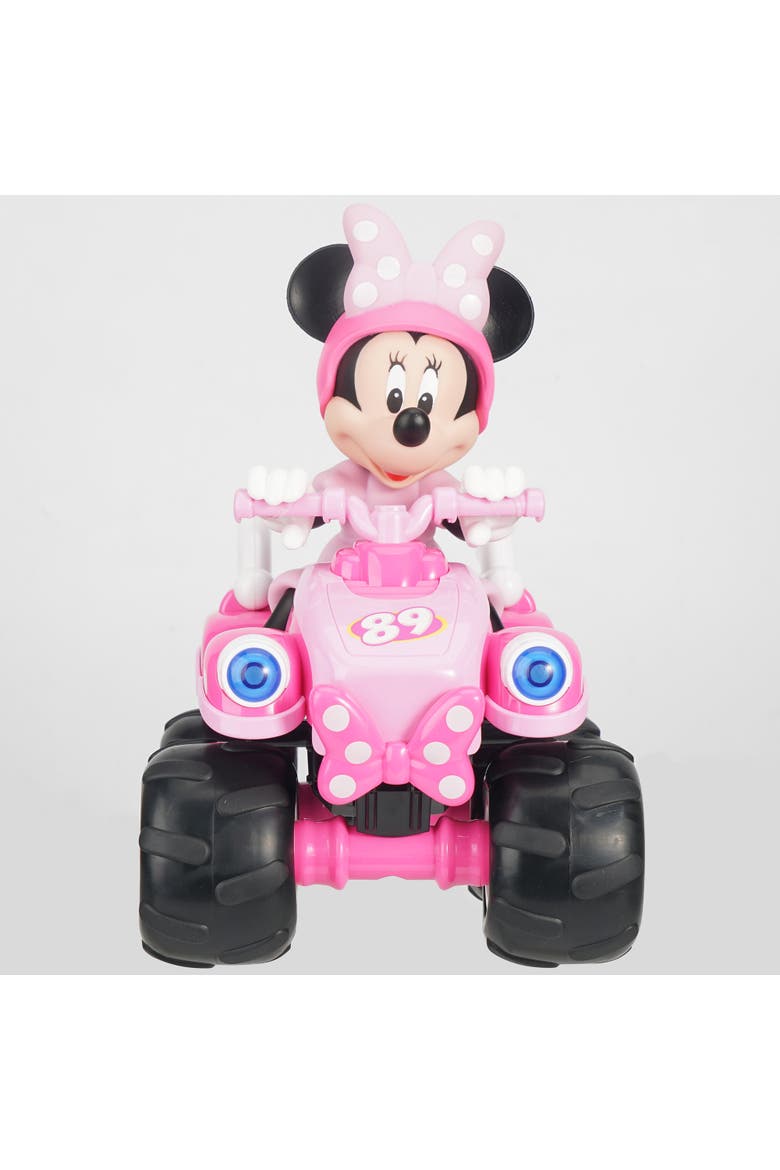 Minnie RC Toy Vehicle, Light Up, Remote Control, Alternate, color, Multicolored