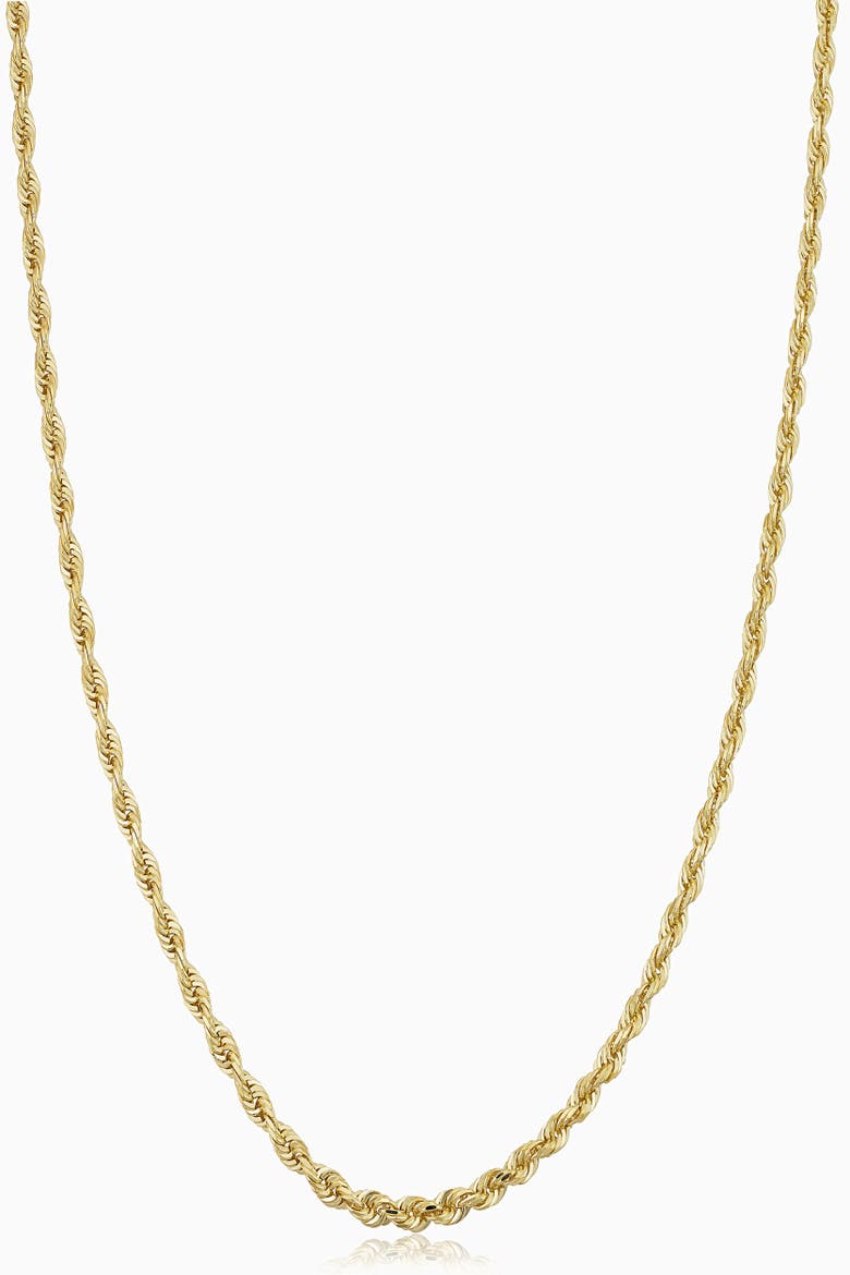Men's Titan Rope Bold Chain in 10K Gold, Main, color, Yellow Gold