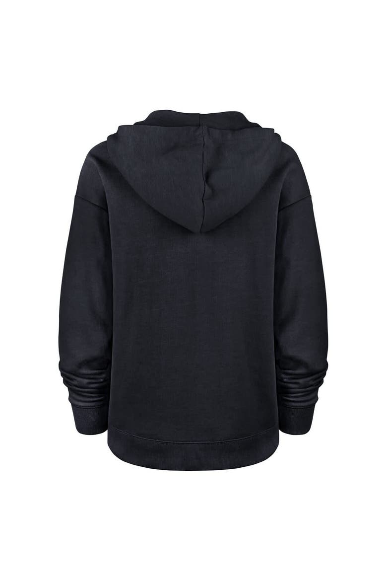 Women's '47  Navy Seattle Seahawks Clarity Naomi Hoodie, Alternate, color, Charcoal