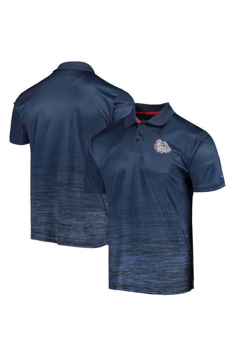 Men's Colosseum Navy Gonzaga Bulldogs Marshall Polo, Main, color, Navy