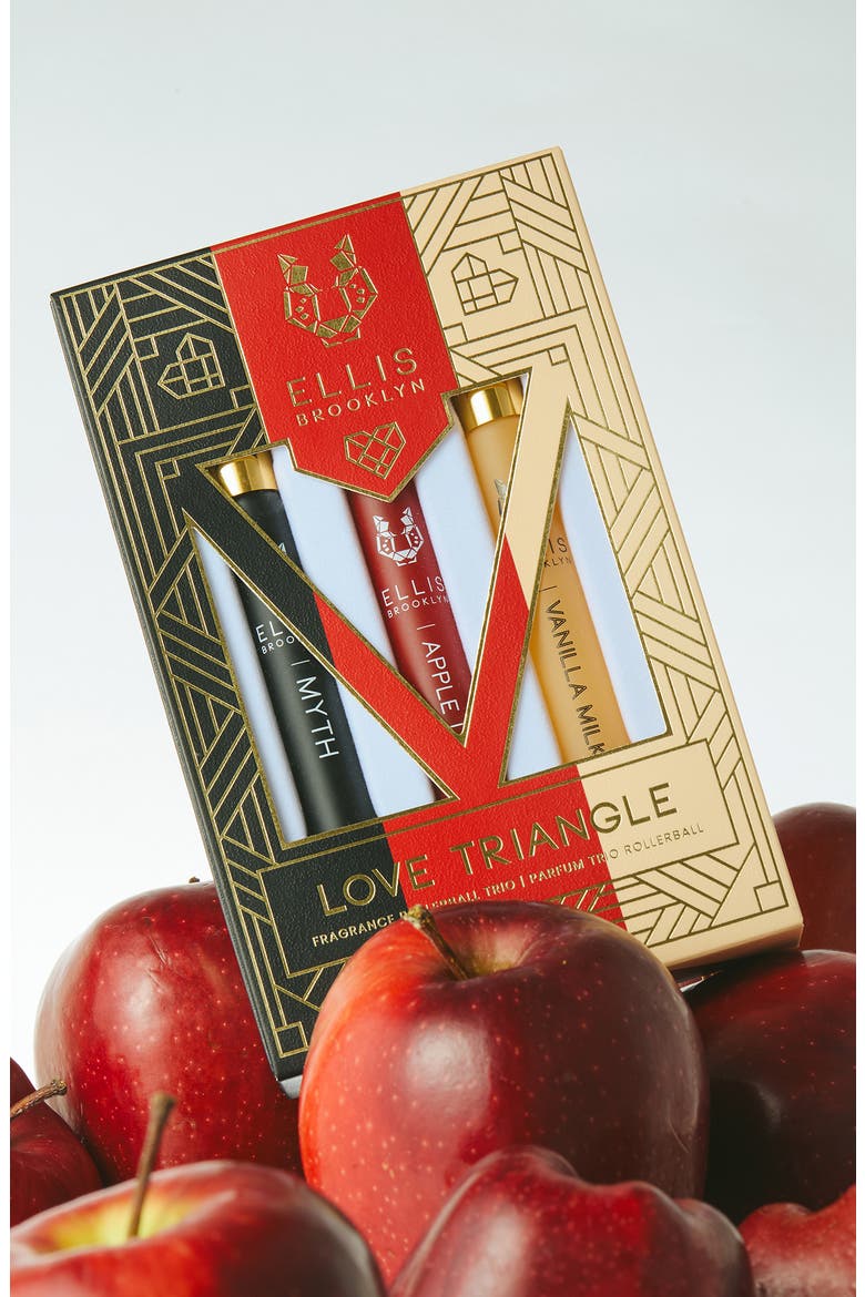 LOVE TRIANGLE Fragrance Rollerball Trio Set (Limited Edition) $99 Value, Alternate, color, NO COLOR
