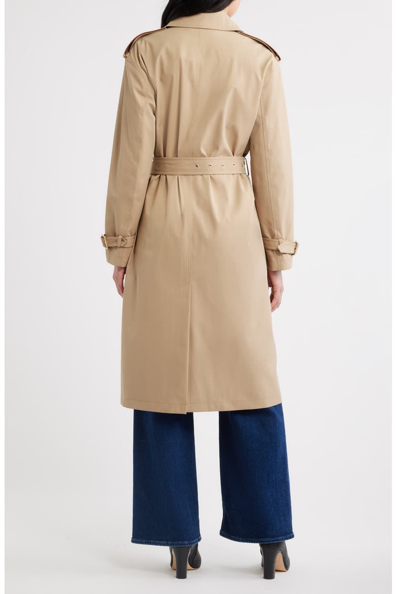 Belted Trench Coat, Alternate, color, KHAKI