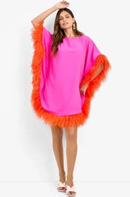 Trina Turk Mini Neena Caftan Dress