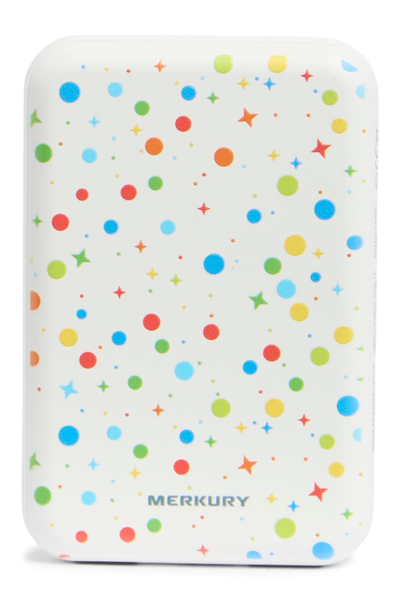 5000mAh Wireless Power Bank, Main, color, SPLASH DOTS