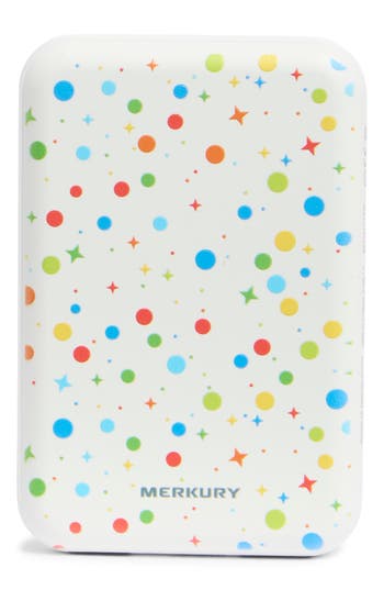 MERKURY 5000mAh Wireless Power Bank in Splash Dots at Nordstrom Rack