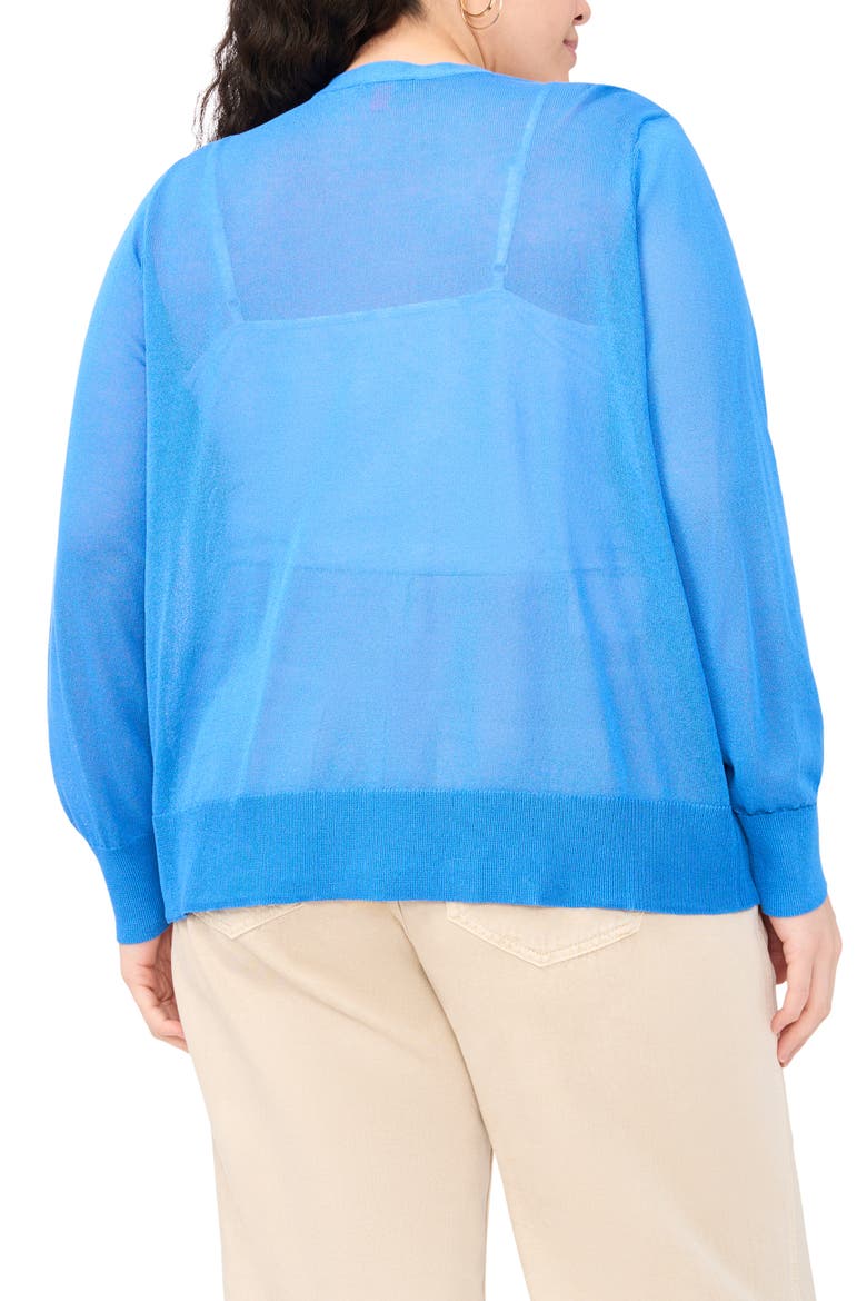 Tissue Knit Cardigan, Alternate, color, COOL VISTA BLUE