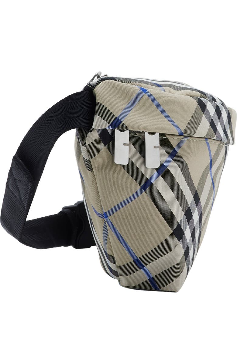 Burberry Check Belt Bag, Alternate, color,