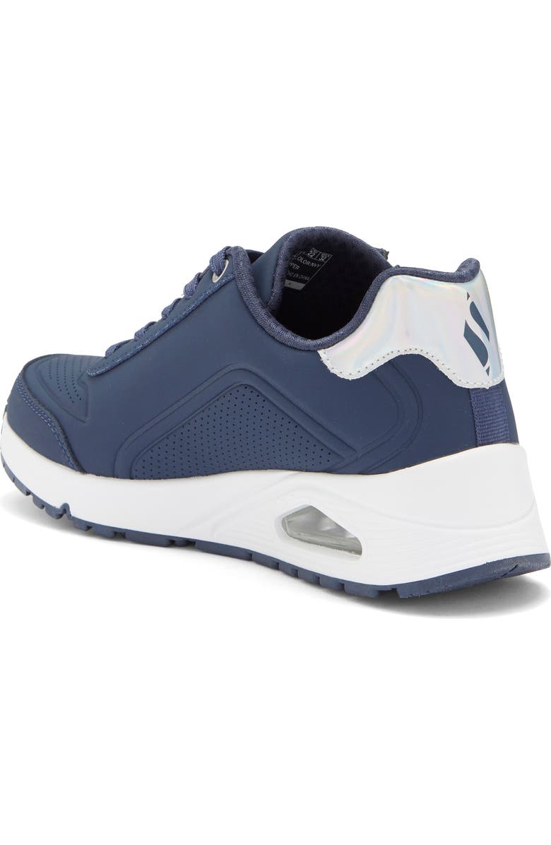 SKECHERS Kids' Uno Gen1 Zip Sneaker, Alternate, color, Navy