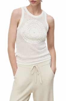 MANGO Crochet Tank