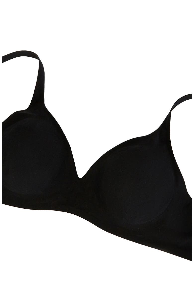 Skin 3W Wireless Bra, Alternate, color, BLACK