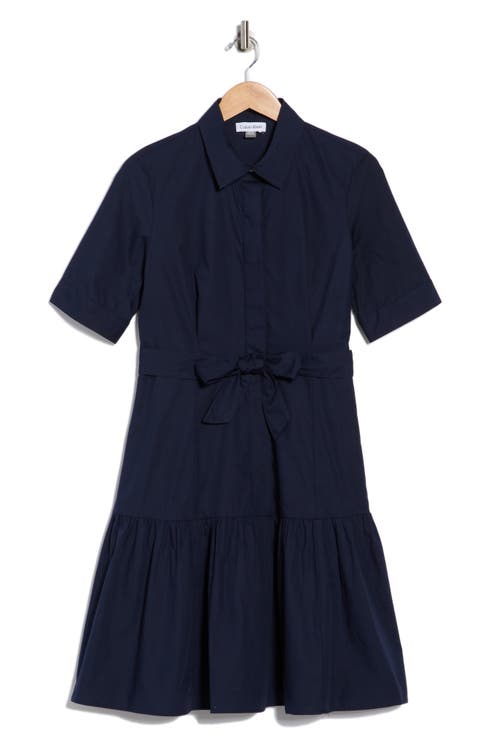 Short Sleeve Cotton Shirtdress