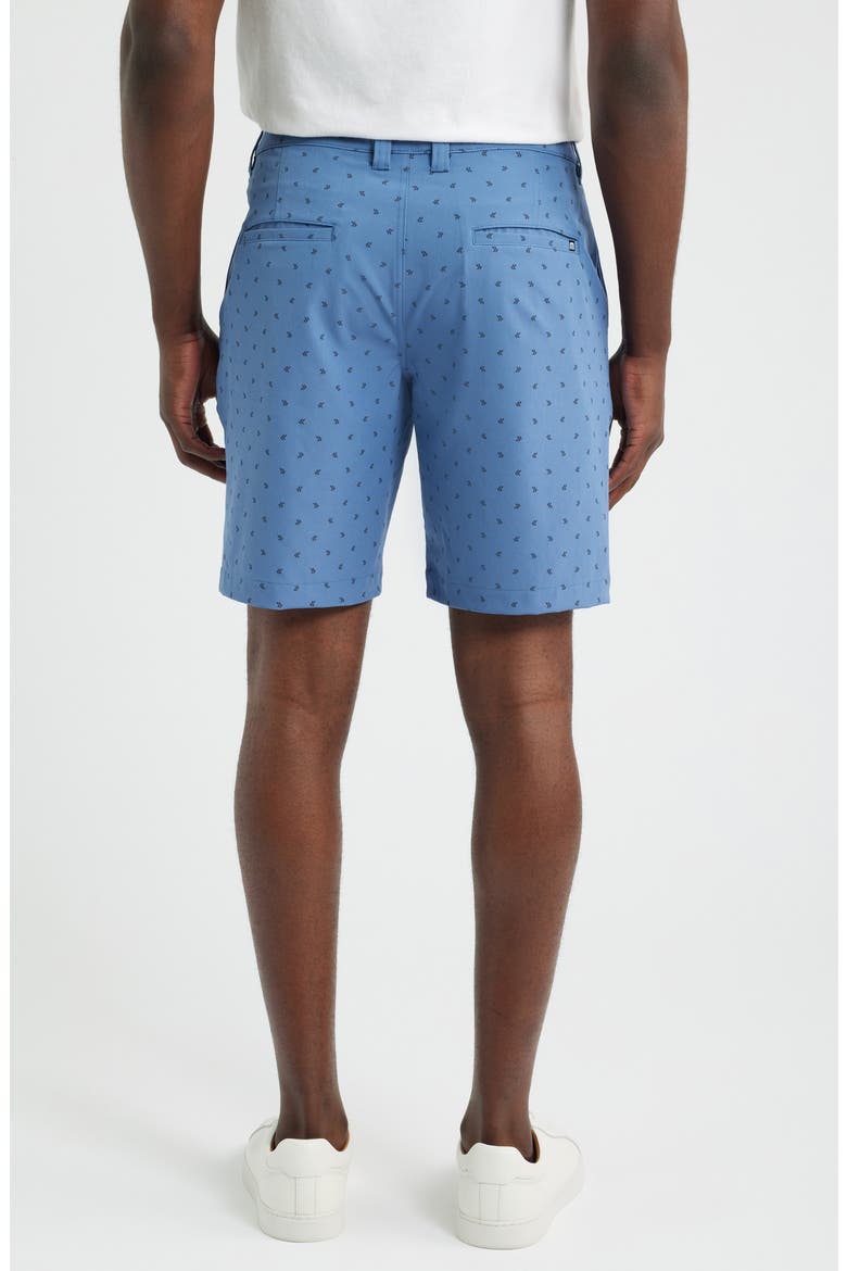 Beck Print Performance Shorts, Alternate, color, BLUE HORIZON GEO