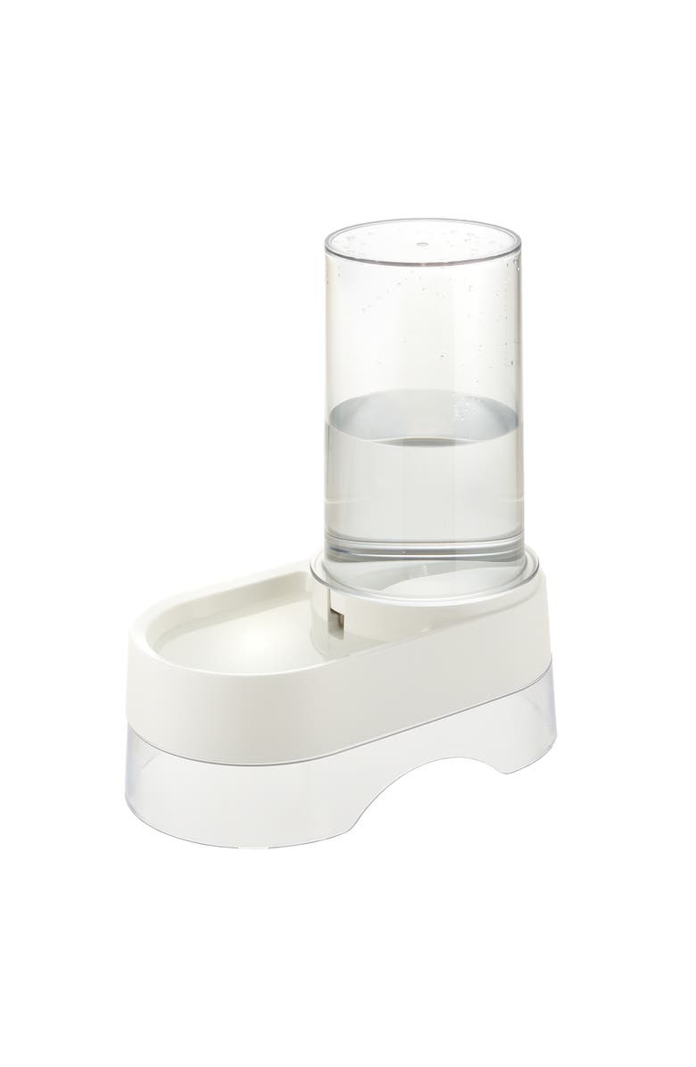 Richell Elevated 1 Gallon Gravity Water Dispenser for Dogs and Cats, Alternate, color, Multicolored